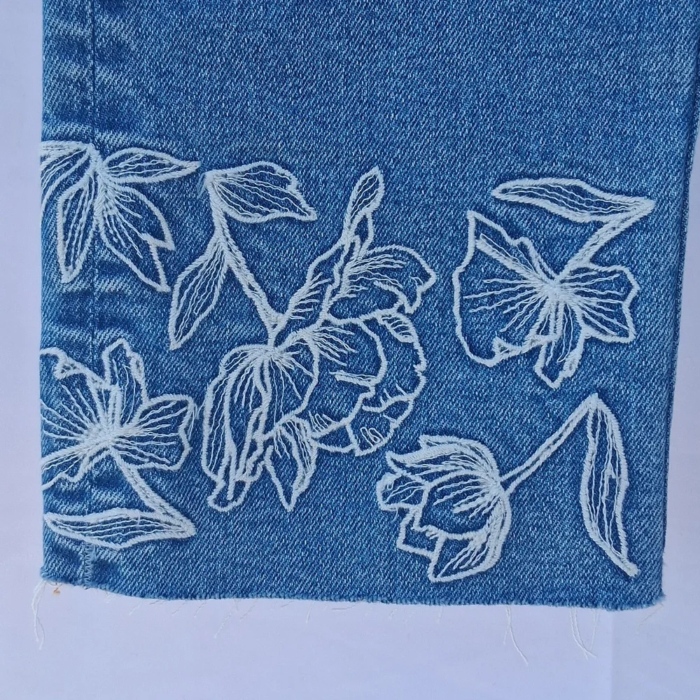 DRIFTWOOD embroidered jeans